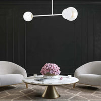 Emibig MINERVA 2-lichts plafondlamp - Wit glas - Mooier Thuis