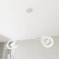 Emibig EUPHORIA 2-lichts hanglamp - Wit frame - Mooier Thuis