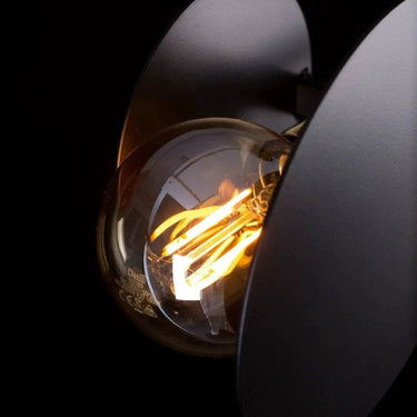 MINERVA 2-lichts plafondlamp - Zwart wit