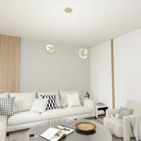 Emibig SKIVA 2-lichts hanglamp - Wit frame - Mooier Thuis