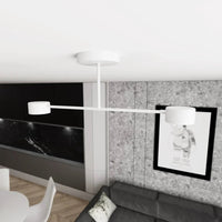 HALO 2-lichts plafondlamp - Wit - afbeelding 2