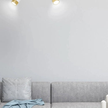 HIRO 2-lichts plafondspot - Wit goud