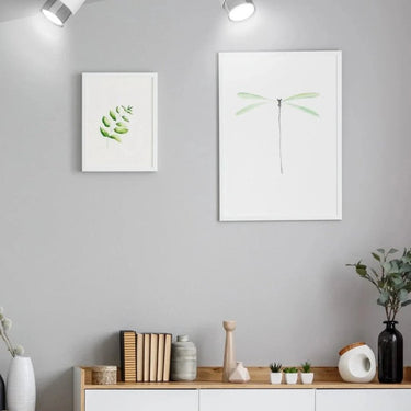 HIRO 2-lichts plafondlamp - Wit-chroom