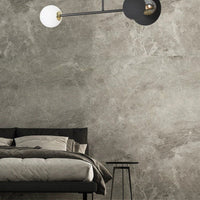 MINERVA 2-lichts plafondlamp - Zwart wit - afbeelding 2