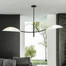 LOTUS 2-lichts hanglamp - Wit-gouden kappen hanglamp met lampenkap - bestellen bij Mooier Thuis