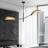 VENE 2-lichts hanglamp - Zwart Rotan hanglamp met lampenkap - sfeervol in een Bohemian interieur