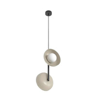VANILLA 2-lichts hanglamp - Beige frame - afbeelding 2