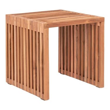 Pego Bijzettafel van teak naturel