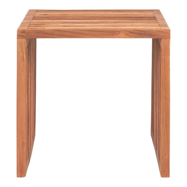Pego Bijzettafel van teak naturel
