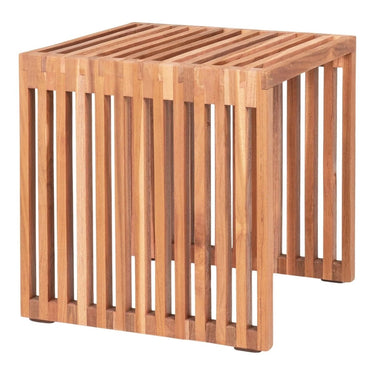 Pego Bijzettafel van teak naturel