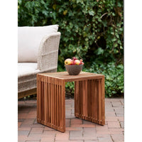 House of Nordic Pego Bijzettafel van teak naturel