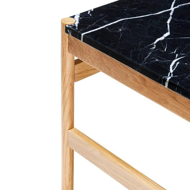 Raw Bijzettafel Zwart/Naturel