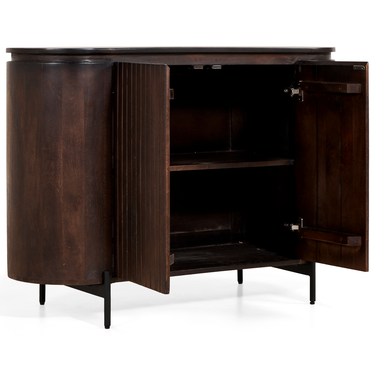 Dressoir Mokka - Donkerbruin 180cm