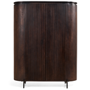 Wandkast Mokka - Donkerbruin 115cm