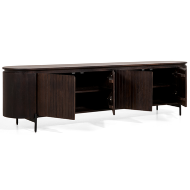 TV-Meubel Mokka - Donkerbruin 210cm