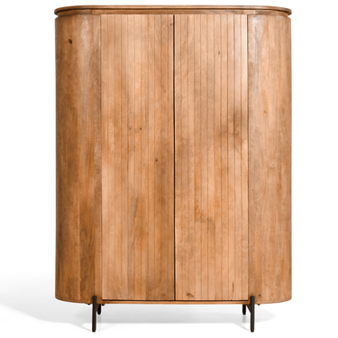 Wandkast Mokka - Lichtbruin 115cm