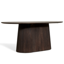Eettafel Mokka - Donkerbruin 200cm