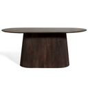 Eettafel Mokka - Donkerbruin 230cm