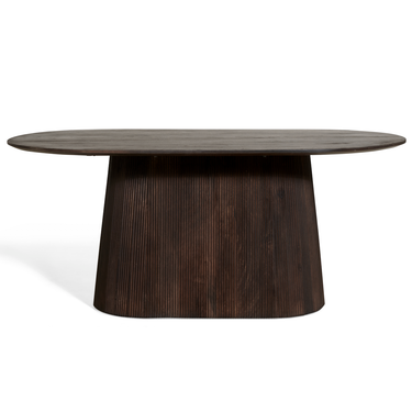 Eettafel Mokka - Donkerbruin 230cm