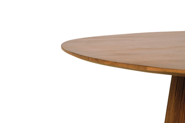 Eettafel Mokka Rond - Lichtbruin Ø150cm
