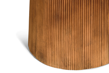 Eettafel Mokka Rond - Lichtbruin Ø150cm