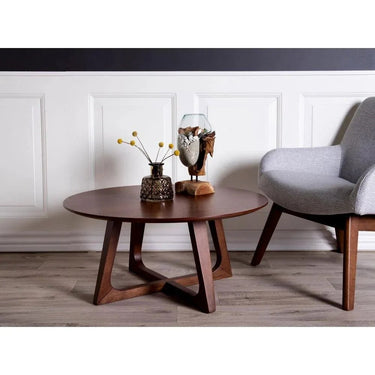 Hellerup Salontafel bruin Ø75 cm