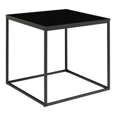 Vita Bijzettafel vierkant zwart