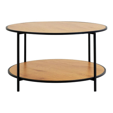 Vita Salontafel eikenlook naturel Ø80 cm