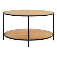 Vita Salontafel eikenlook naturel Ø80 cm - afbeelding 2
