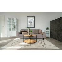 House of Nordic Vita Salontafel eikenlook naturel Ø80 cm
