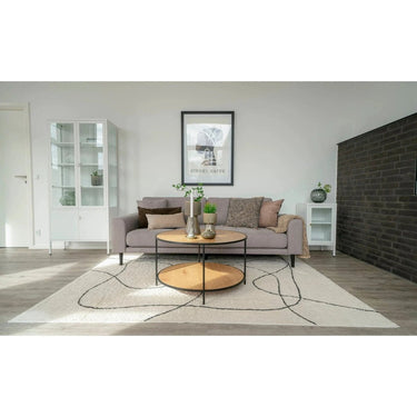 Vita Salontafel eikenlook naturel Ø80 cm