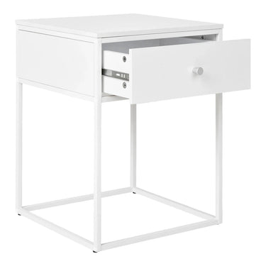 Vita Bijzettafel met lade - wit