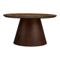 Orvieto Salontafel Essenfineer met Glazen Blad Ø80 cm