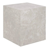 Prague Salontafel marmerlook 45 cm hoog - beige - Mooier Thuis