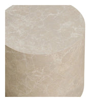 House of Nordic Prague Salontafel 2-delig marmerlook beige - Mooier Thuis