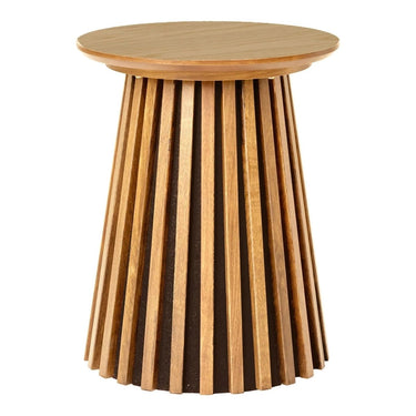Osaka Bijzettafel eikenfineer Ø40 cm