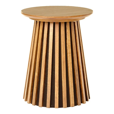 Osaka Bijzettafel eikenfineer Ø40 cm