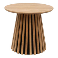 Osaka Salontafel eikenfineer Ø50 cm - Mooier Thuis