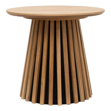 Osaka Salontafel eikenfineer Ø50 cm