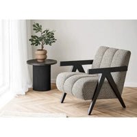 House of Nordic Boavista Bijzettafel bruin Ø48 cm