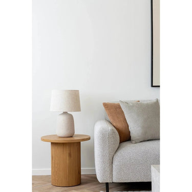 Boavista Bijzettafel rond naturel Ø48 cm