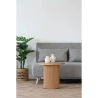 House of Nordic Boavista Bijzettafel rond naturel Ø48 cm - Mooier Thuis