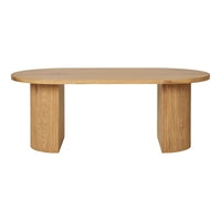 House of Nordic Boavista Salontafel houtlook naturel 120 cm - Mooier Thuis