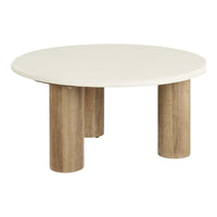 Fondi Salontafel Cementlook Ø80 cm