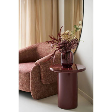 Otago Bijzettafel bordeaux Ø45 cm - afbeelding 4