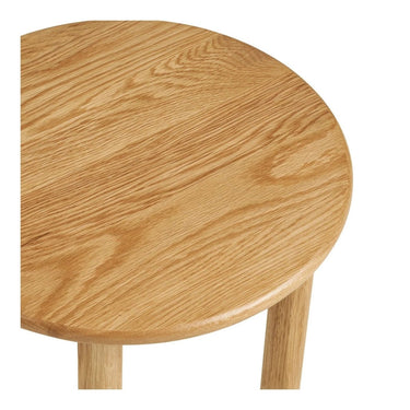 Jena Bijzettafel rond Ø40 eiken naturel