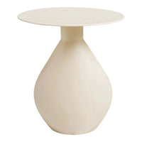 Calais Bijzettafel met emaillelaag - 40 cm - Mooier Thuis