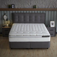 Opbergboxspring Modebedd Antraciet – 180x200 cm