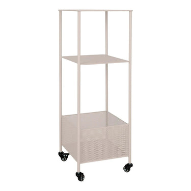Torres Keukentrolley zandkleur met 3 planken 35 cm