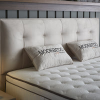 Opbergboxspring Modebedd Beige – 140x200 cm